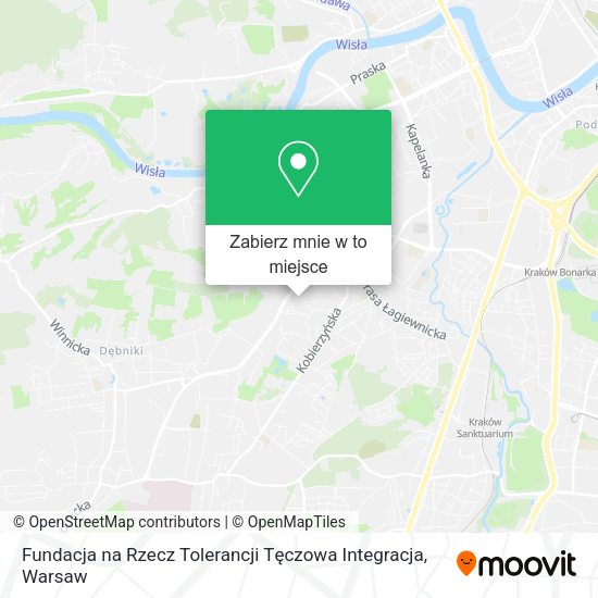 Mapa Fundacja na Rzecz Tolerancji Tęczowa Integracja