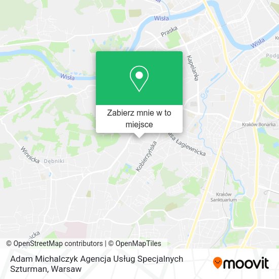 Mapa Adam Michalczyk Agencja Usług Specjalnych Szturman