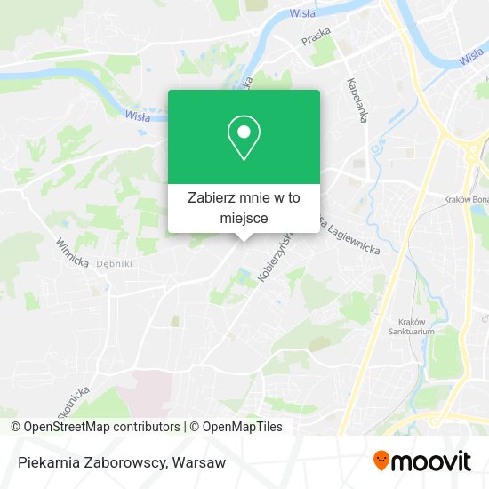 Mapa Piekarnia Zaborowscy