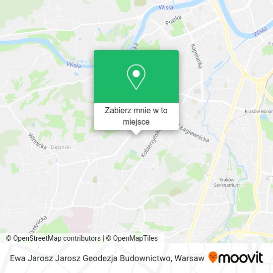 Mapa Ewa Jarosz Jarosz Geodezja Budownictwo