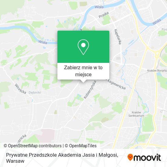 Mapa Prywatne Przedszkole Akademia Jasia i Małgosi