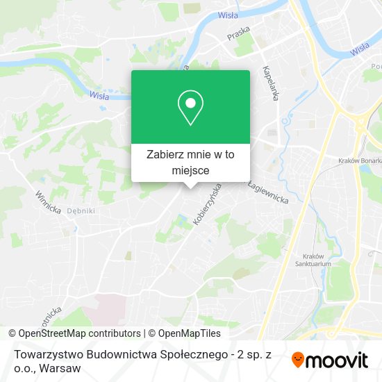 Mapa Towarzystwo Budownictwa Społecznego - 2 sp. z o.o.