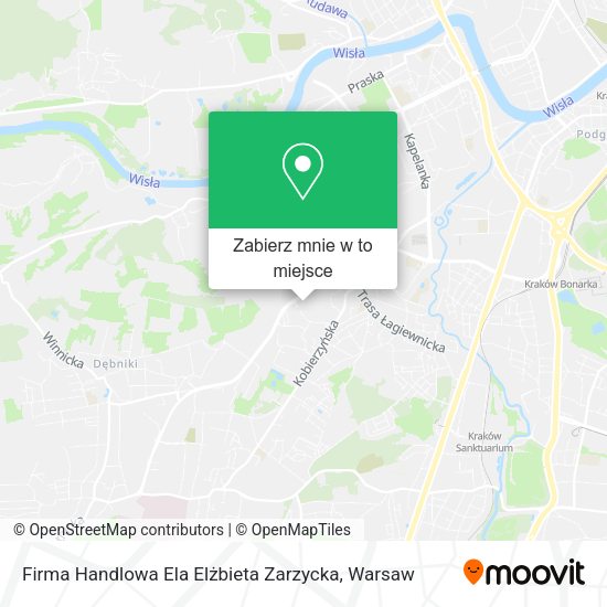 Mapa Firma Handlowa Ela Elżbieta Zarzycka