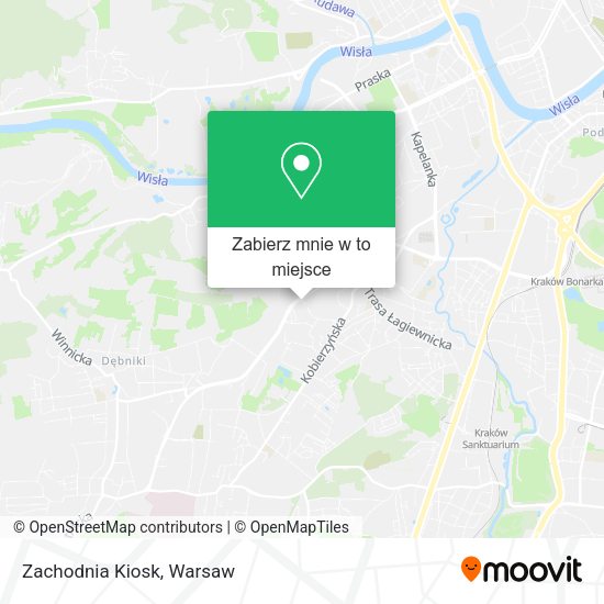 Mapa Zachodnia Kiosk