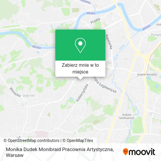 Mapa Monika Dudek Monibraid Pracownia Artystyczna