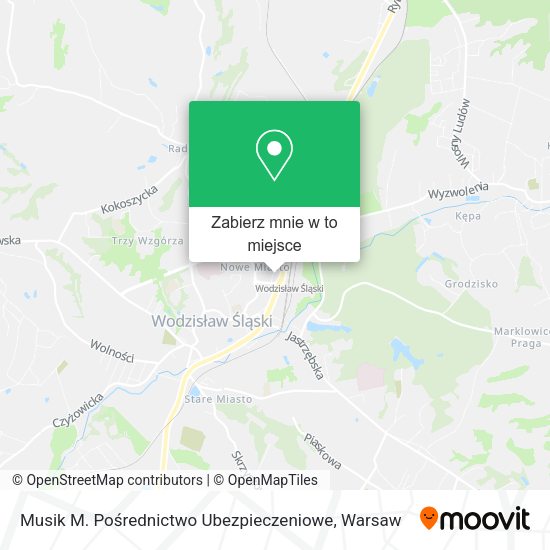 Mapa Musik M. Pośrednictwo Ubezpieczeniowe