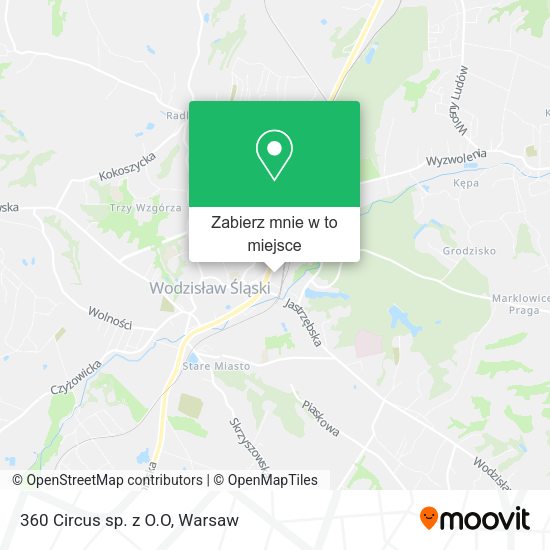 Mapa 360 Circus sp. z O.O