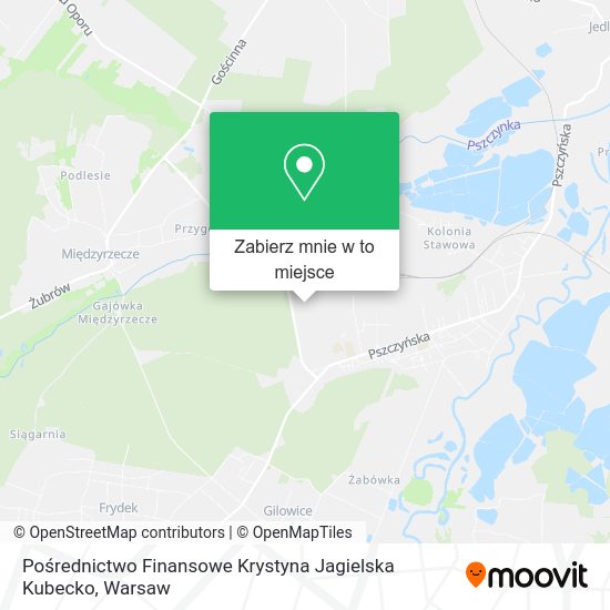 Mapa Pośrednictwo Finansowe Krystyna Jagielska Kubecko