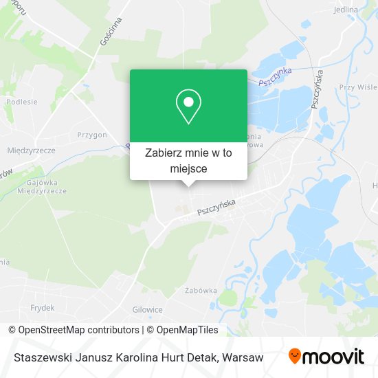 Mapa Staszewski Janusz Karolina Hurt Detak