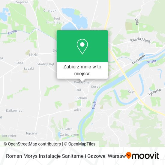 Mapa Roman Morys Instalacje Sanitarne i Gazowe