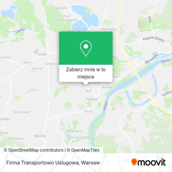 Mapa Firma Transportowo Uslugowa