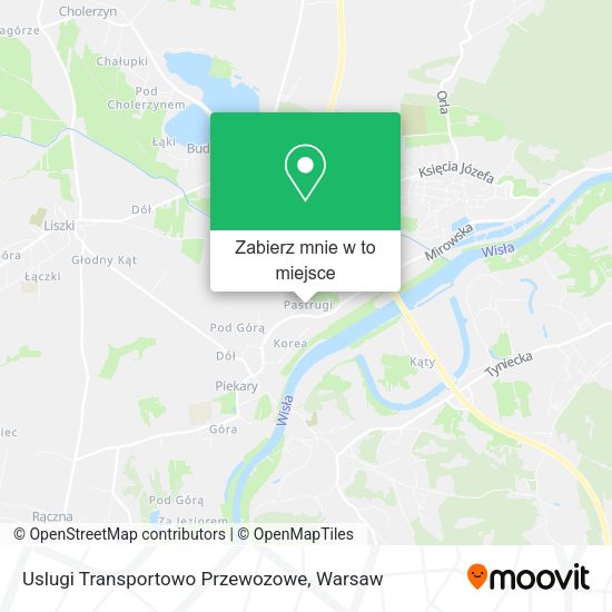 Mapa Uslugi Transportowo Przewozowe