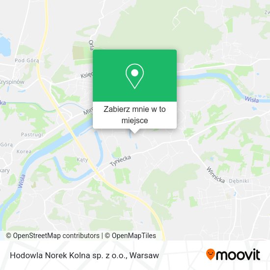 Mapa Hodowla Norek Kolna sp. z o.o.