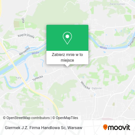 Mapa Giermek J.Z. Firma Handlowa Sc