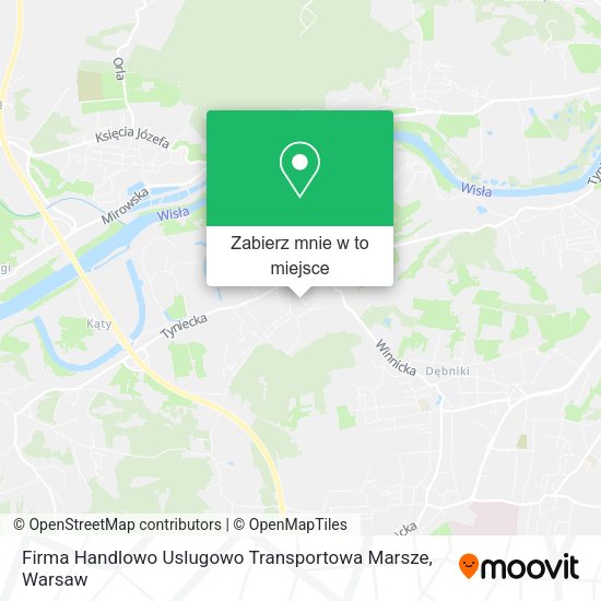 Mapa Firma Handlowo Uslugowo Transportowa Marsze