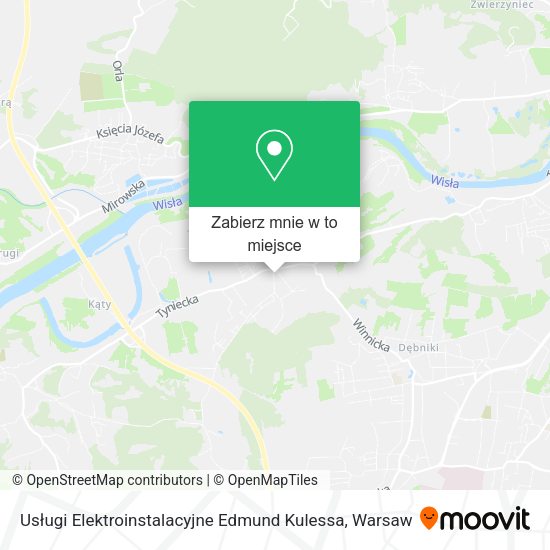 Mapa Usługi Elektroinstalacyjne Edmund Kulessa