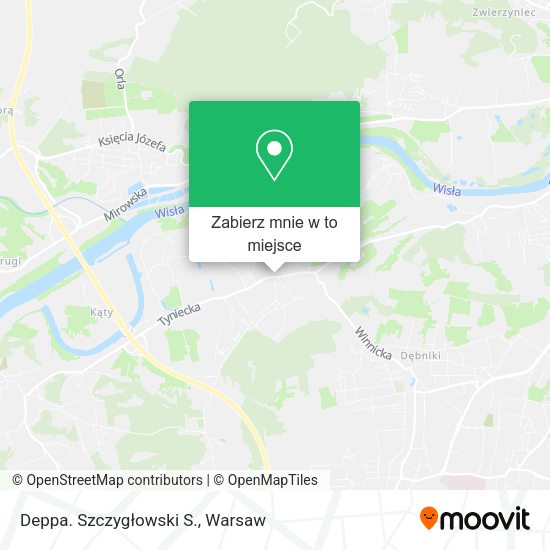 Mapa Deppa. Szczygłowski S.