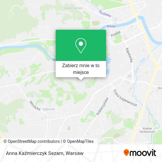 Mapa Anna Kaźmierczyk Sezam