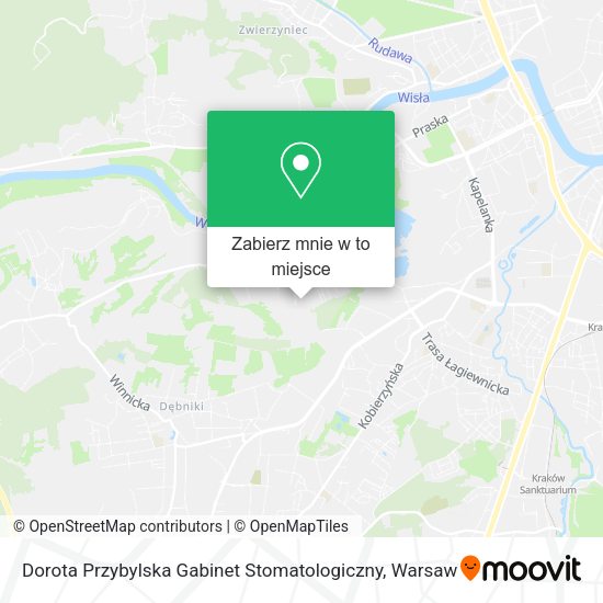 Mapa Dorota Przybylska Gabinet Stomatologiczny