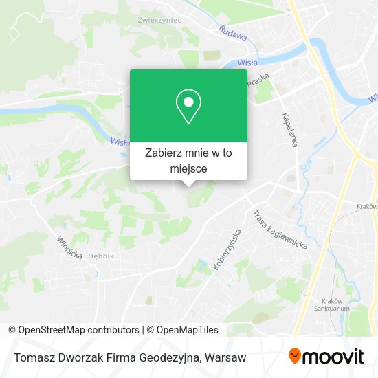 Mapa Tomasz Dworzak Firma Geodezyjna