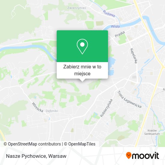 Mapa Nasze Pychowice