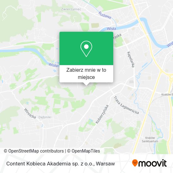 Mapa Content Kobieca Akademia sp. z o.o.