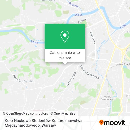 Mapa Koło Naukowe Studentów Kulturoznawstwa Międzynarodowego