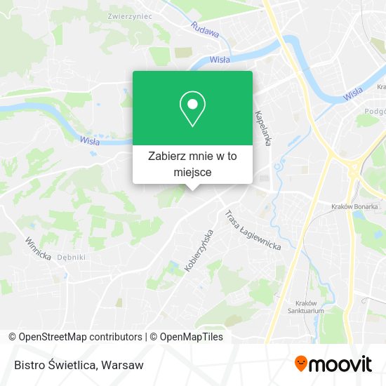 Mapa Bistro Świetlica