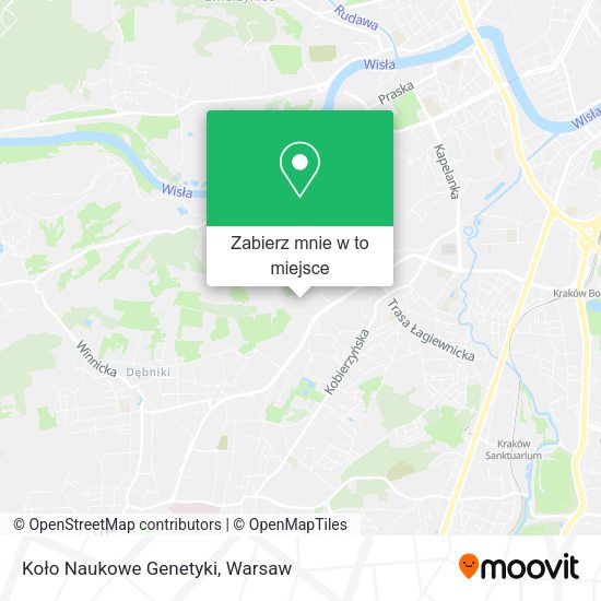 Mapa Koło Naukowe Genetyki