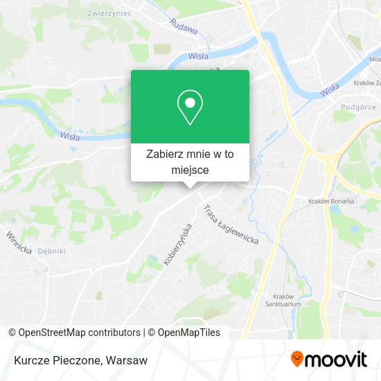 Mapa Kurcze Pieczone