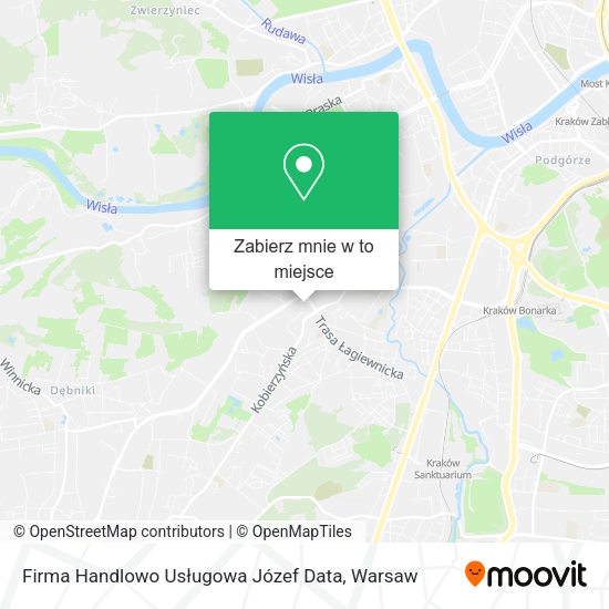 Mapa Firma Handlowo Usługowa Józef Data