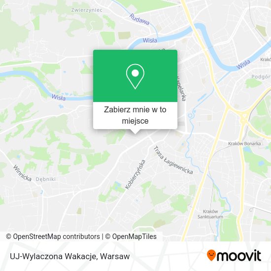 Mapa UJ-Wylaczona Wakacje