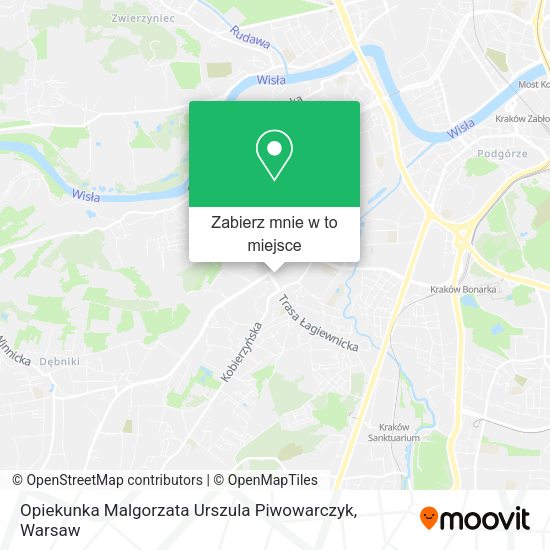 Mapa Opiekunka Malgorzata Urszula Piwowarczyk