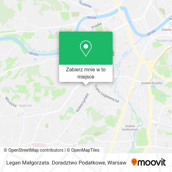 Mapa Legan Małgorzata. Doradztwo Podatkowe