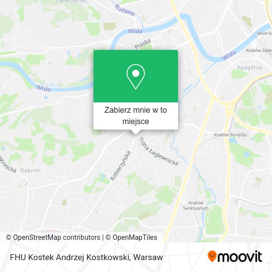 Mapa FHU Kostek Andrzej Kostkowski