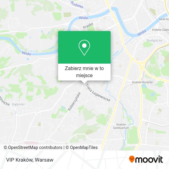 Mapa VIP Kraków