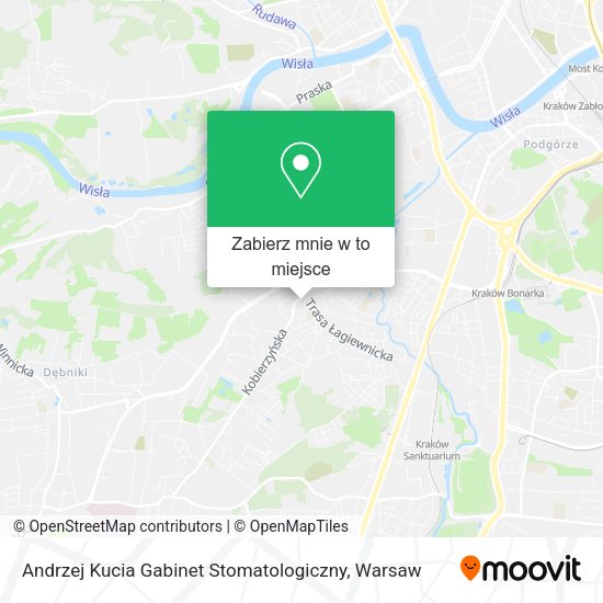 Mapa Andrzej Kucia Gabinet Stomatologiczny