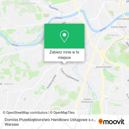 Mapa Domiss Przedsiębiorstwo Handlowo Usługowe s.c.