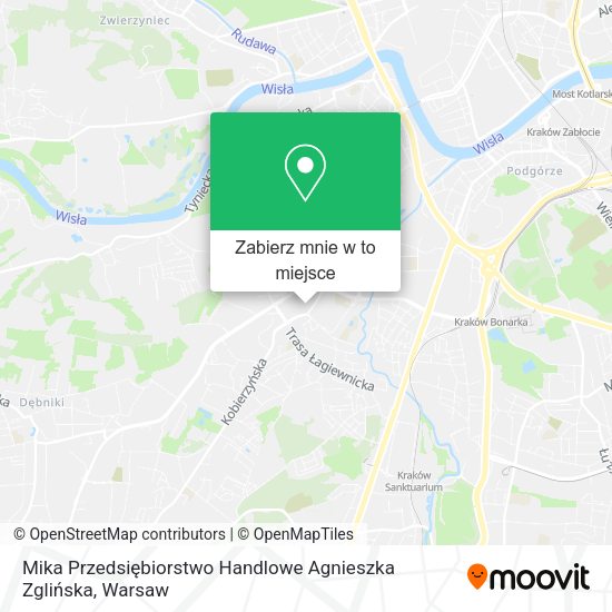 Mapa Mika Przedsiębiorstwo Handlowe Agnieszka Zglińska