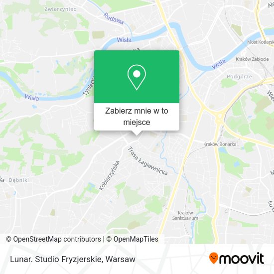 Mapa Lunar. Studio Fryzjerskie