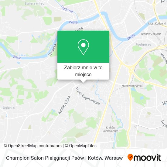 Mapa Champion Salon Pielęgnacji Psów i Kotów