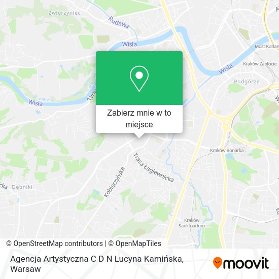 Mapa Agencja Artystyczna C D N Lucyna Kamińska