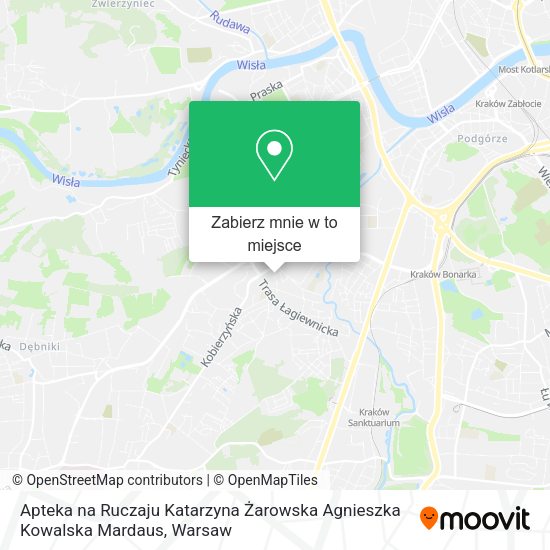 Mapa Apteka na Ruczaju Katarzyna Żarowska Agnieszka Kowalska Mardaus