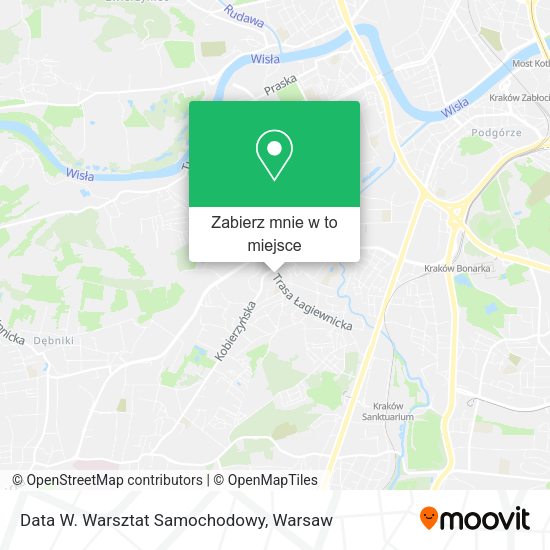 Mapa Data W. Warsztat Samochodowy