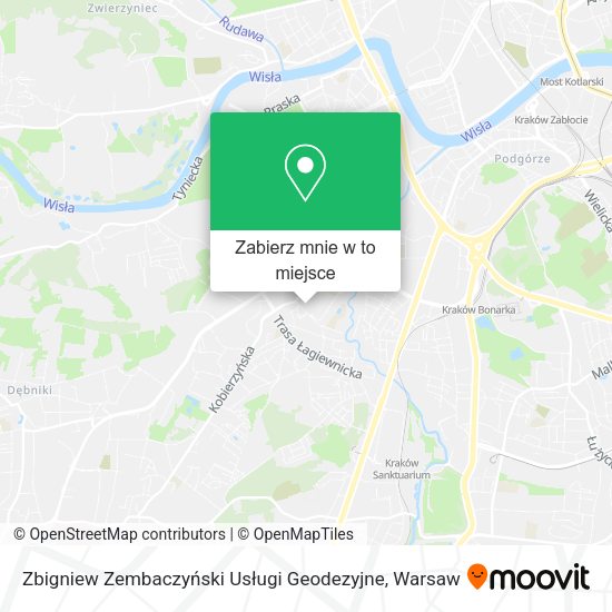 Mapa Zbigniew Zembaczyński Usługi Geodezyjne