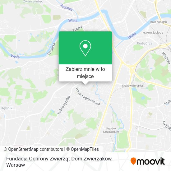 Mapa Fundacja Ochrony Zwierząt Dom Zwierzaków