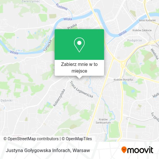 Mapa Justyna Gołygowska Inforach