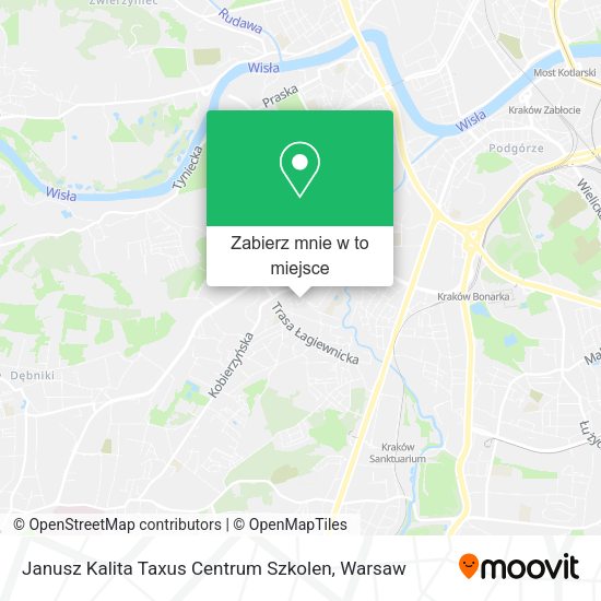 Mapa Janusz Kalita Taxus Centrum Szkolen