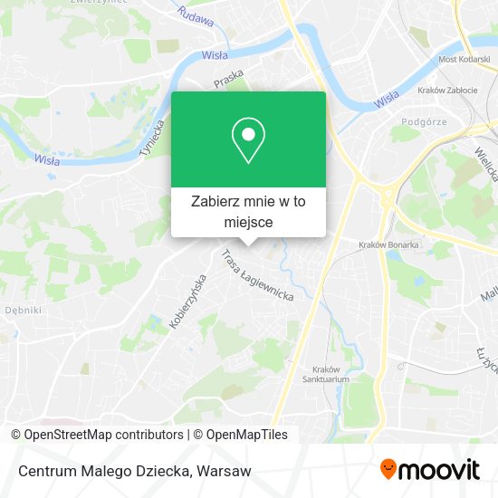 Mapa Centrum Malego Dziecka