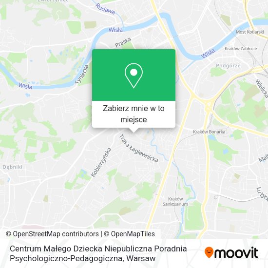 Mapa Centrum Małego Dziecka Niepubliczna Poradnia Psychologiczno-Pedagogiczna